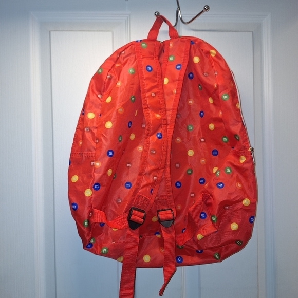 Red M&M Backpack - Picture 2 of 3